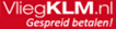 vliegen met VliegKLM